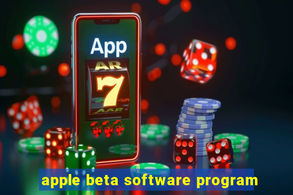 apple beta software program